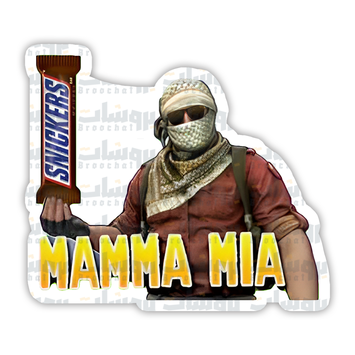 MAMMA MIA Sticker