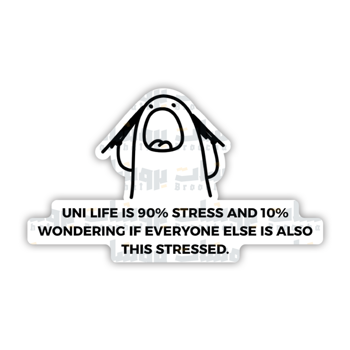 UNI life Sticker