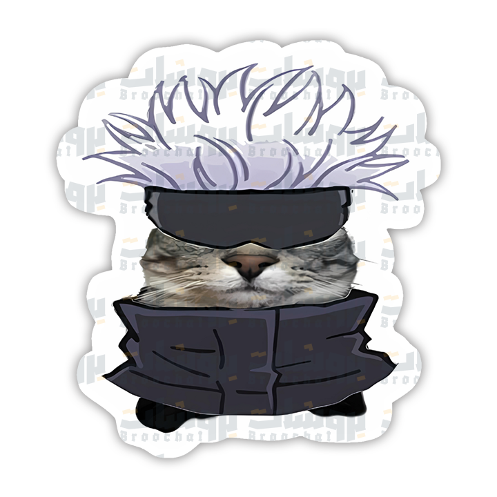Cat Gojo Sticker