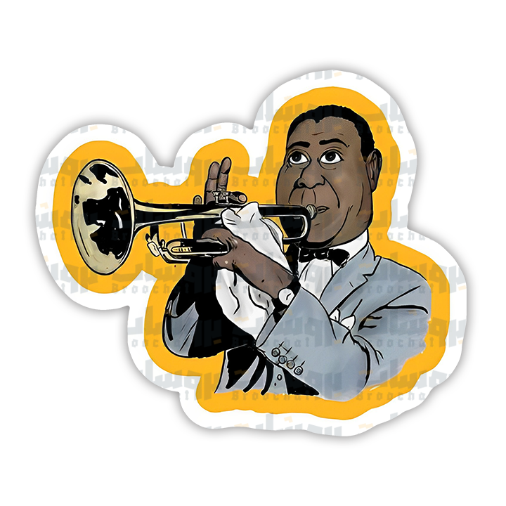 Louis Armstrong Sticker