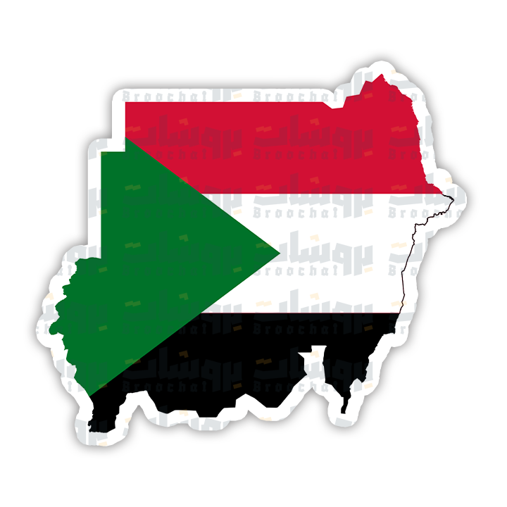 Sudan Flag Sticker