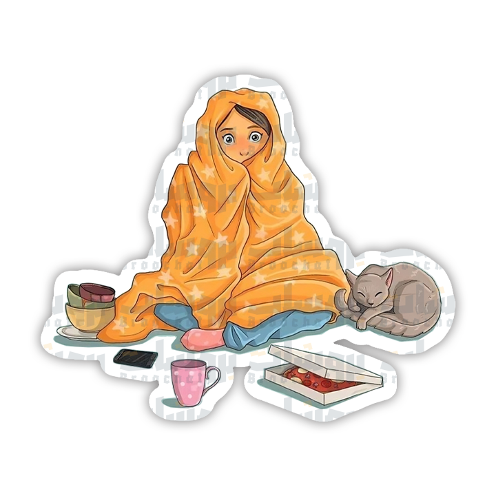 Blanket Cocoon Sticker