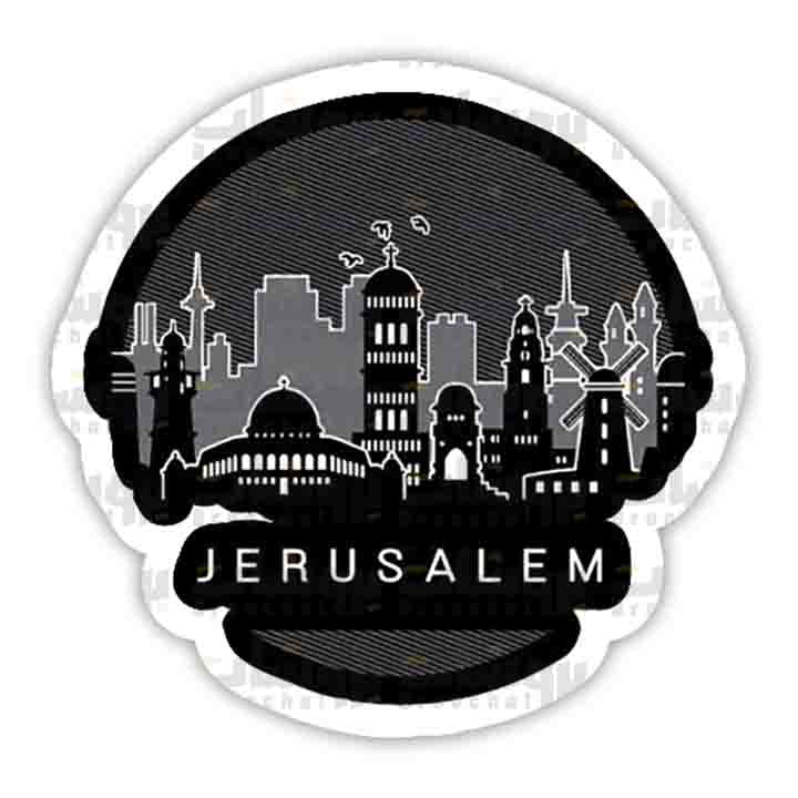 Jerusalem City Sticker