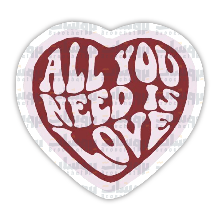 all you need is love Sticker