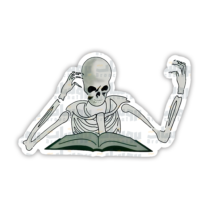 ستيكر هيك عظمي يدرس