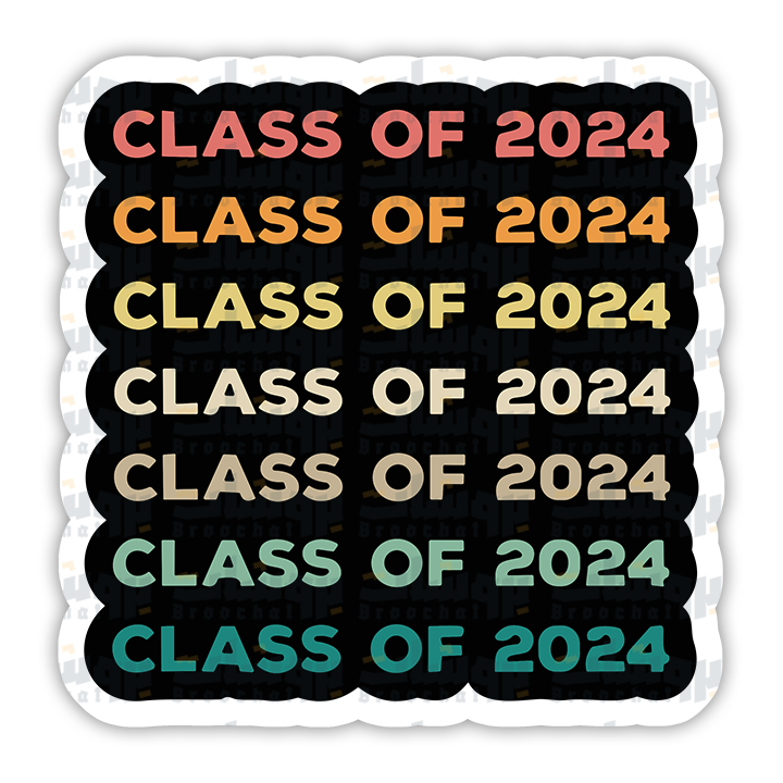 class of 2024 Sticker