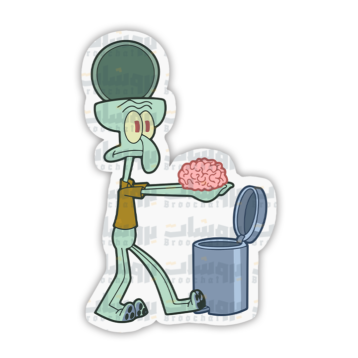 Squidward Sticker