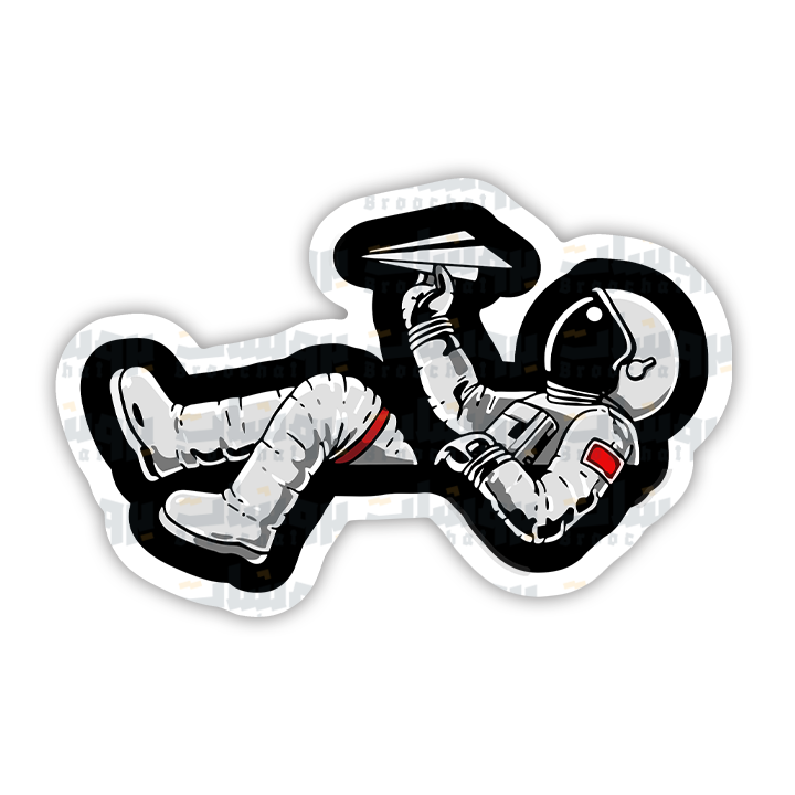 ستيكر رائد فضاء