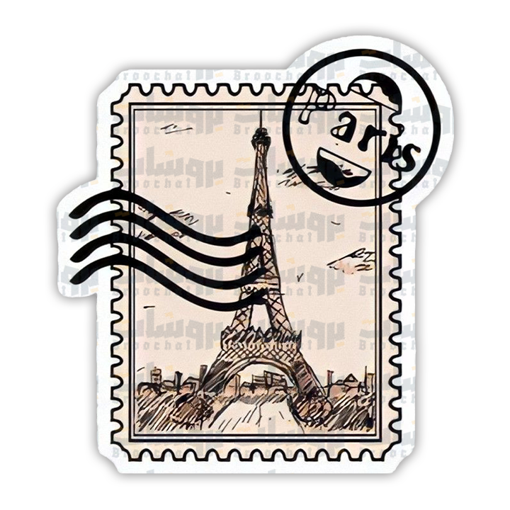 ستيكر طبعة برج ايفيل