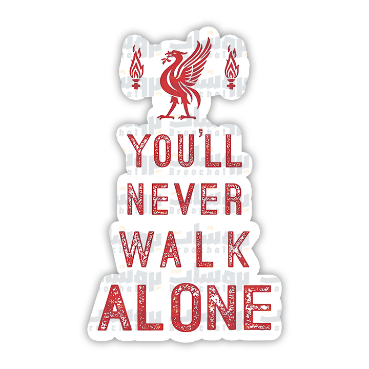 you'll never walk alone Sticker (Liverpool)