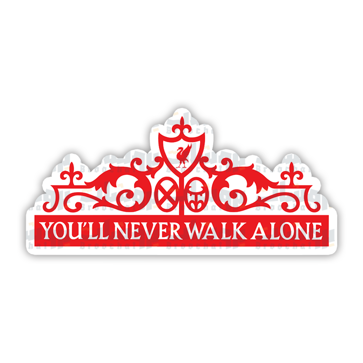 you'll never walk alone Sticker (Liverpool)