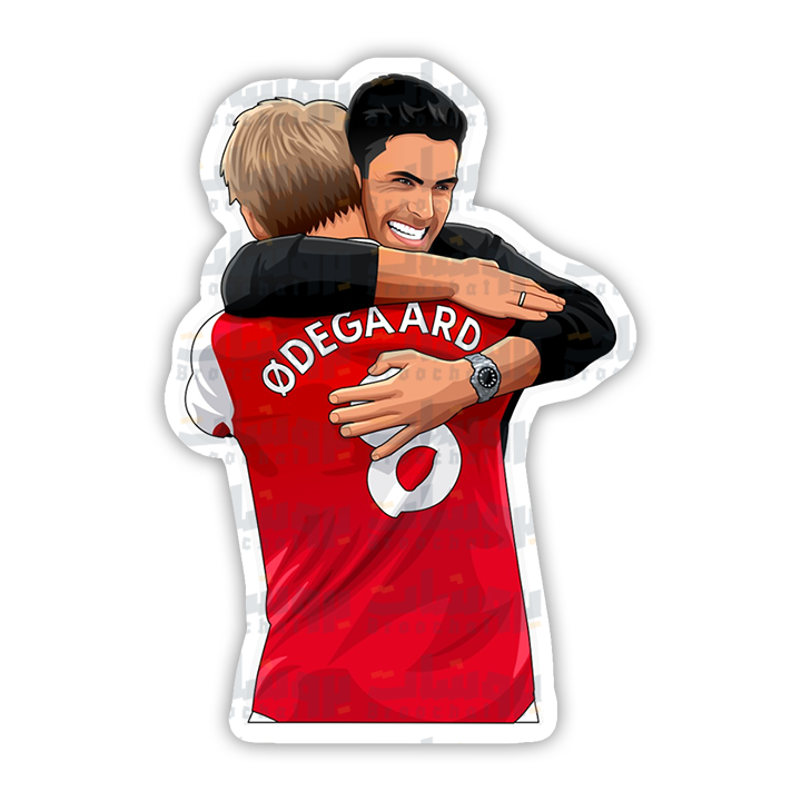 ستيكر أرتيتا مع أوديغارد