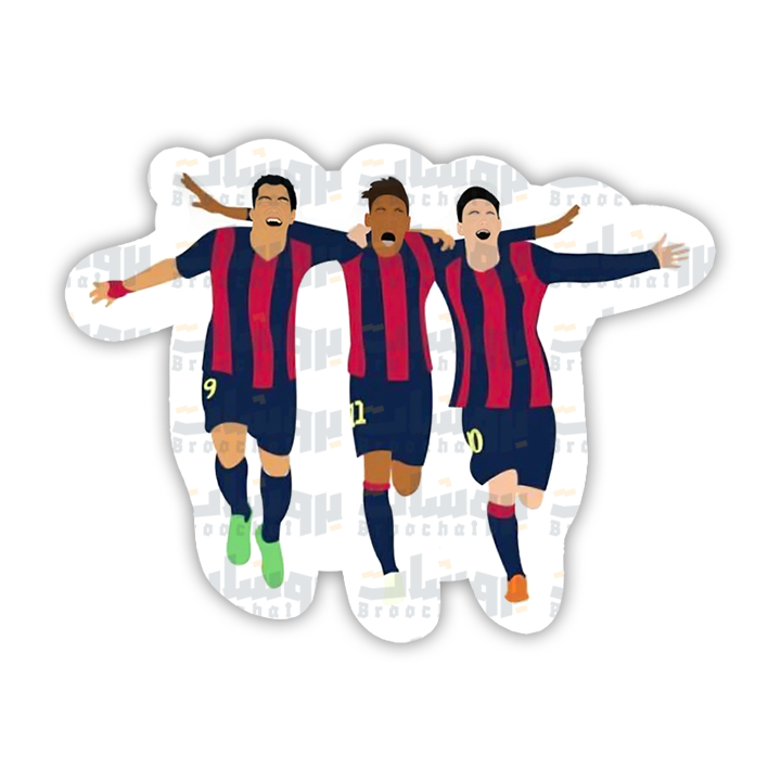 ستيكر ميسي ونيمار وسواريز (MSN)