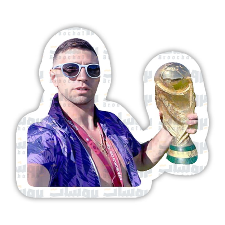 ستيكر مارتينيز مع كأس العالم