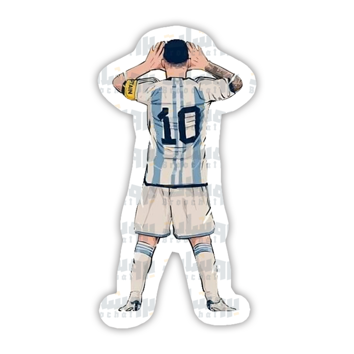 ستيكر احتفالية ميسي