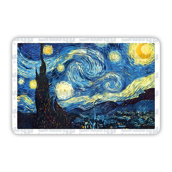 The Starry Night Sticker