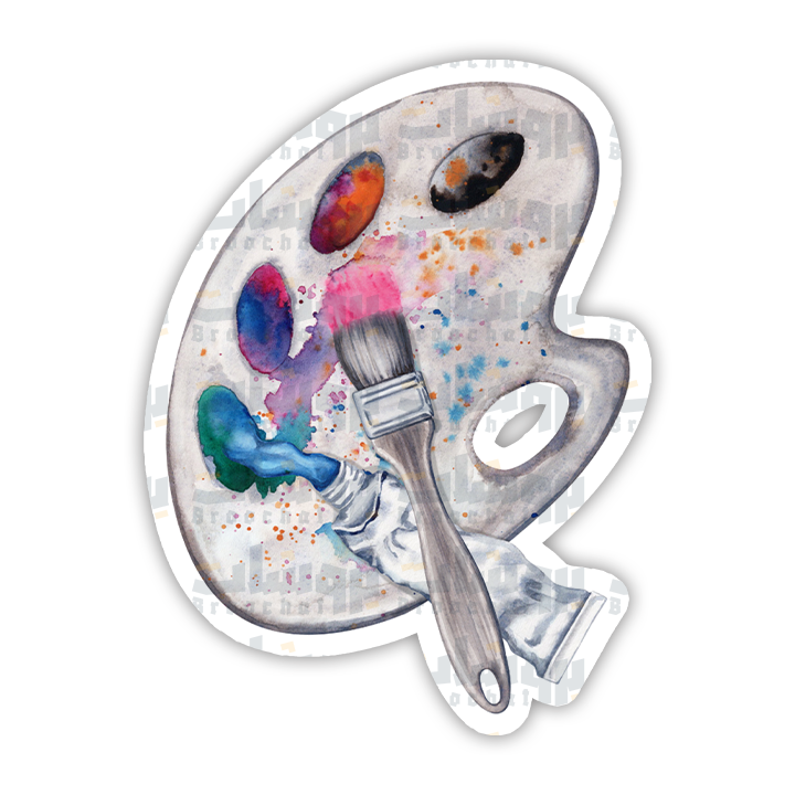 Artist Palette Sticker