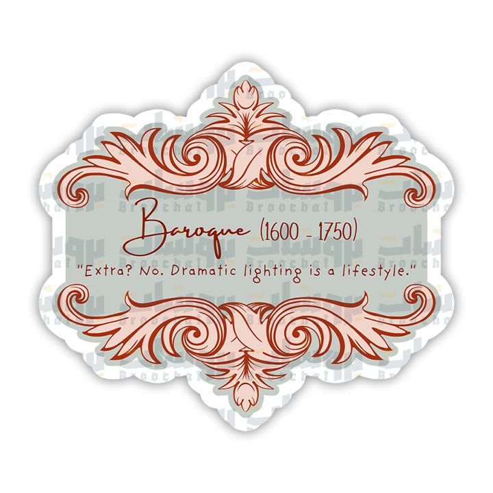 Baroque Sticker