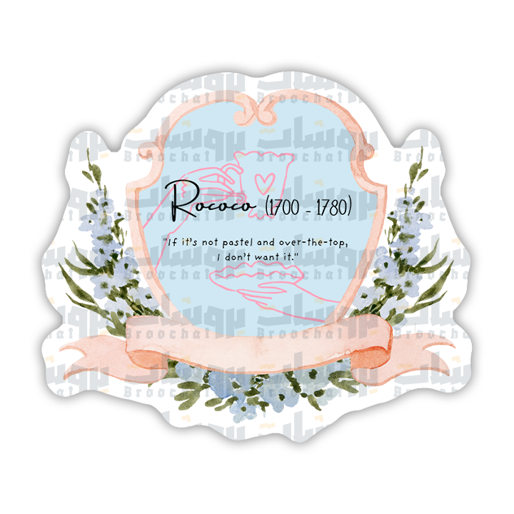 rococo Sticker