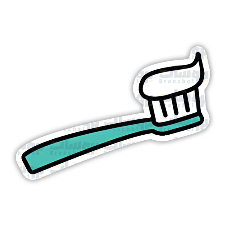 Toothbrush Sticker