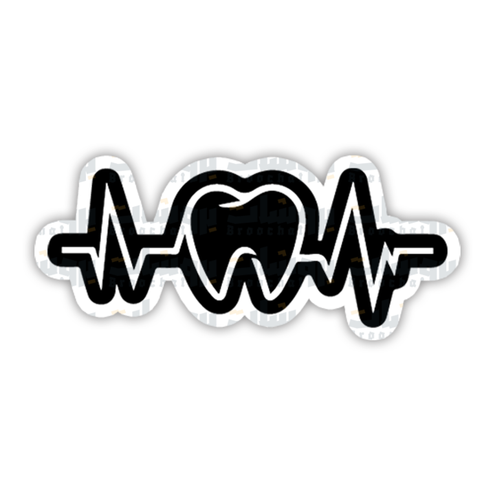 Tooth Heartbeat Sticker