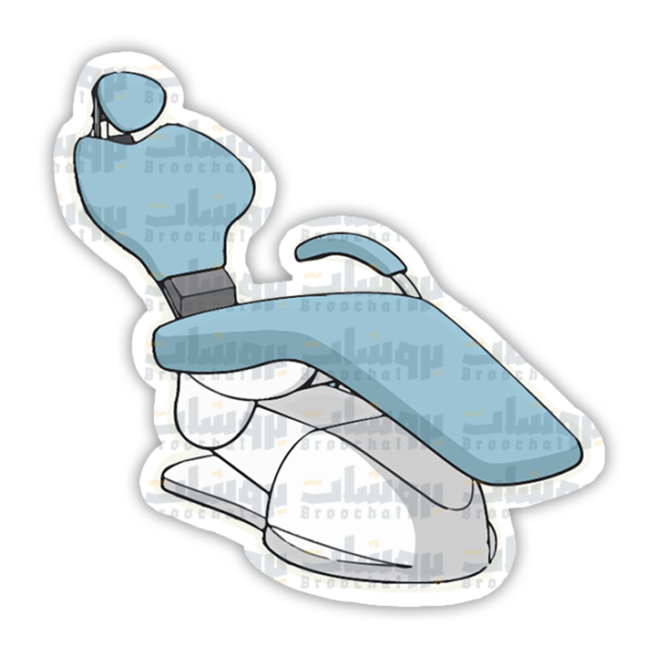 Dentist chair Sticker