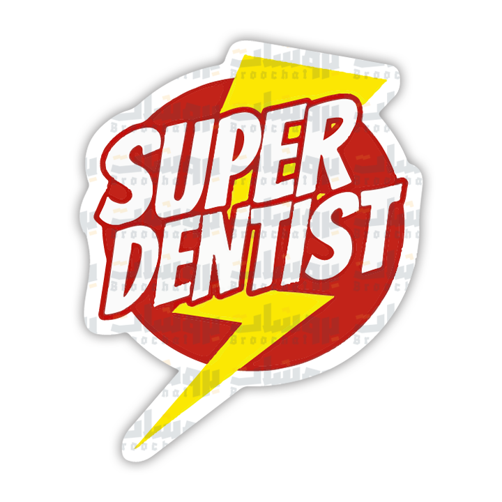 Super Dentist Sticker