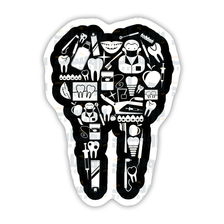 Dental Care Sticker