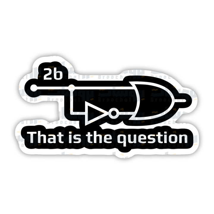 2b That is the Question Sticker