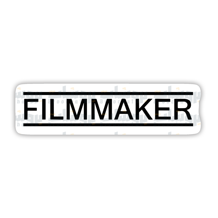 Filmmaker Sticker