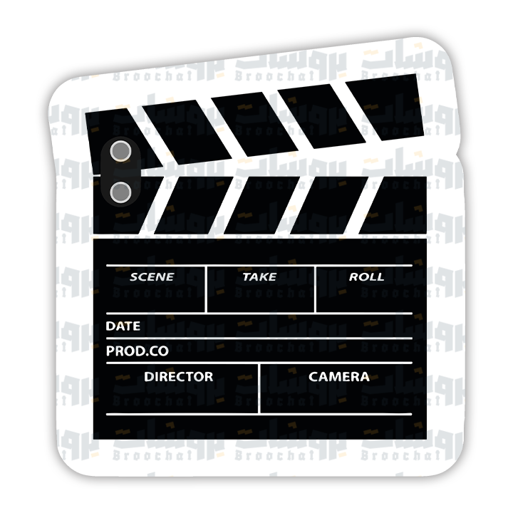Film Clapper Board Sticker