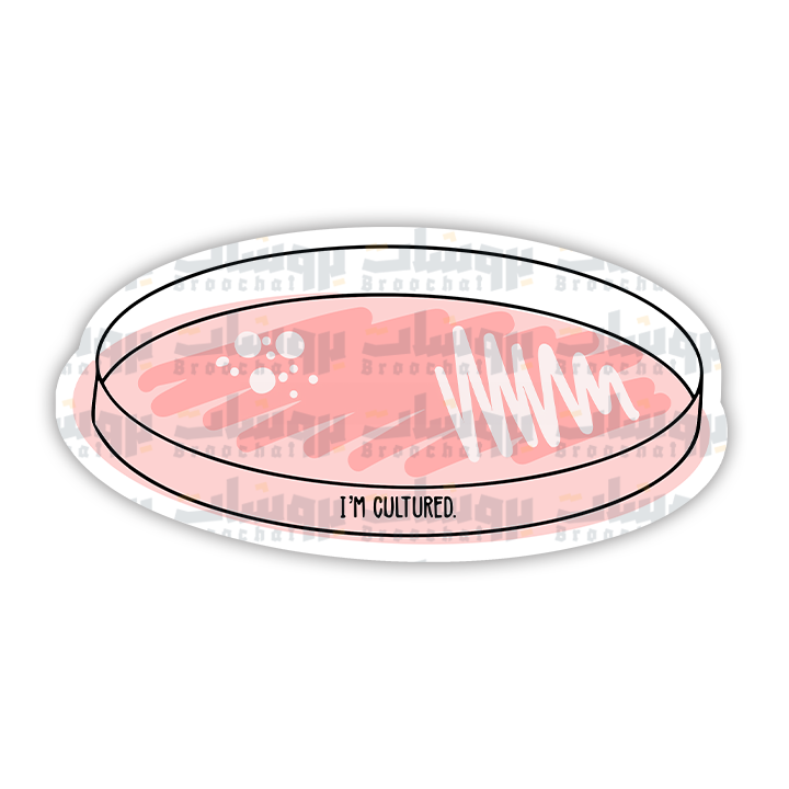 Cultured Sticker