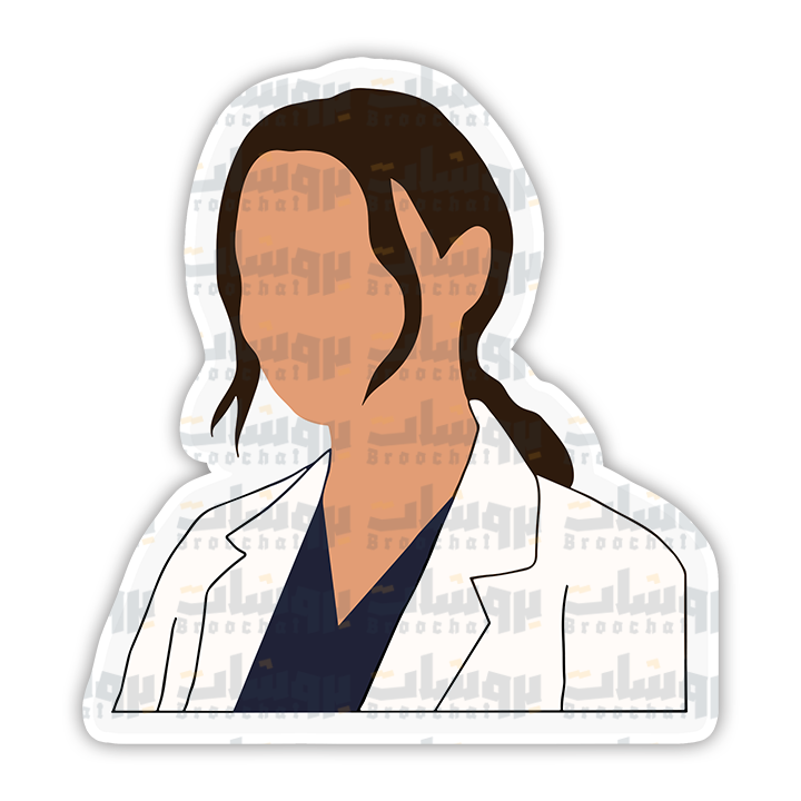 Female Doctor Sticker