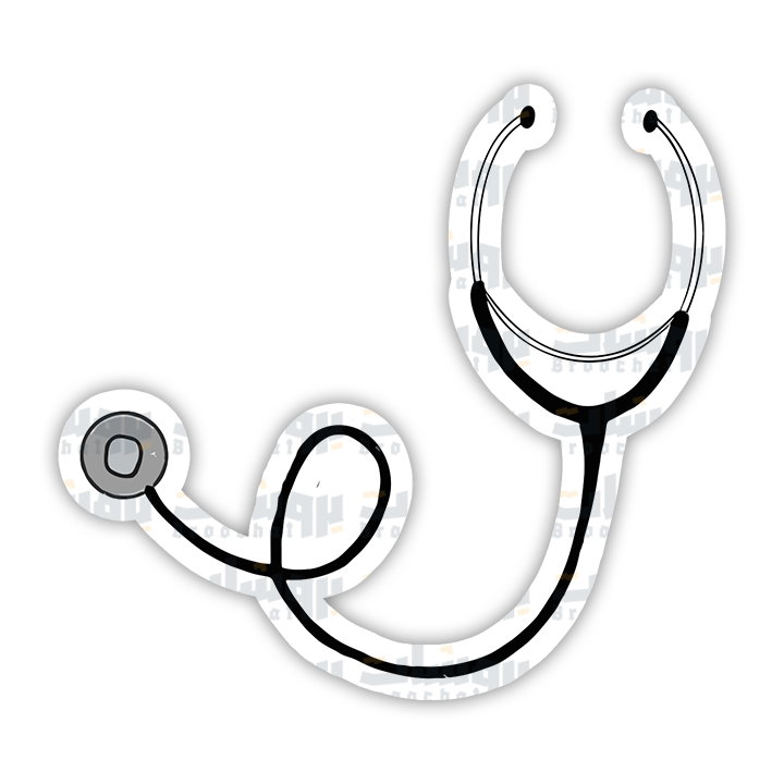 Stethoscope Sticker