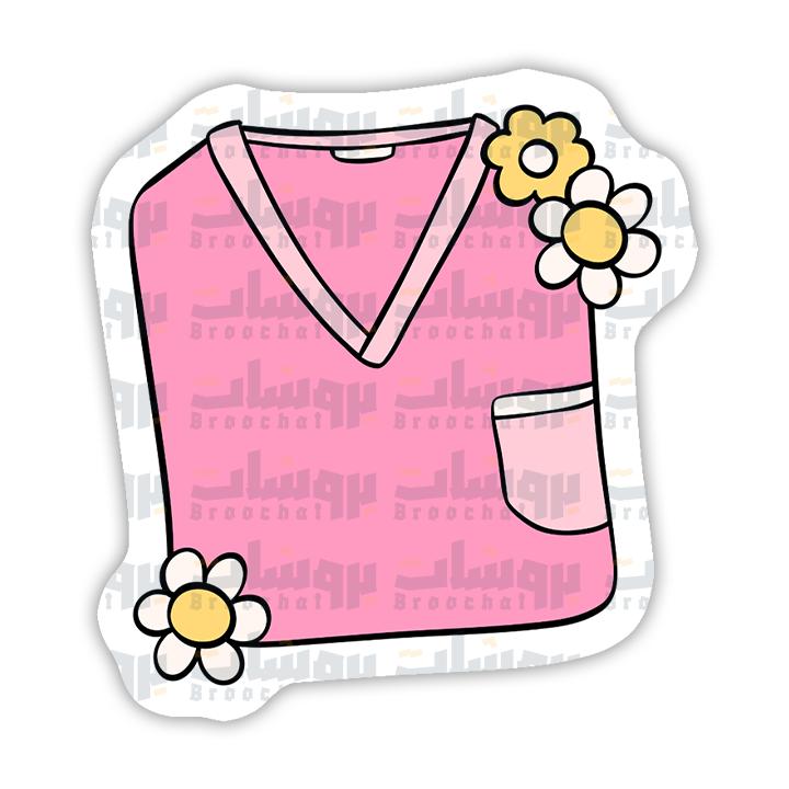 Nursing scrub Sticker
