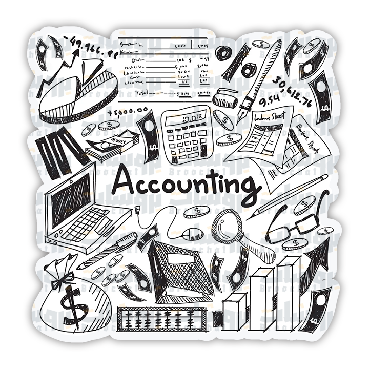 Accounting Sticker
