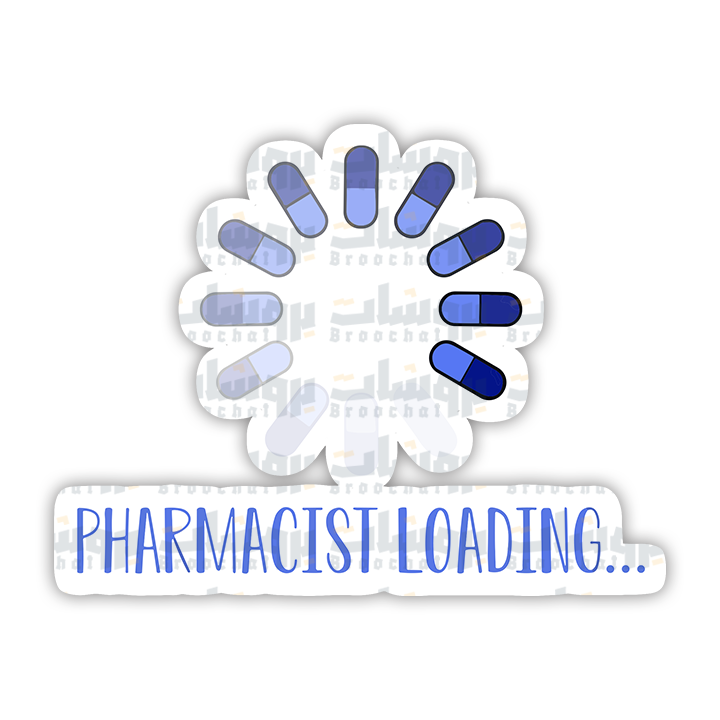 Pharmacist Loading Sticker