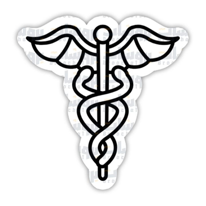 Caduceus Sticker