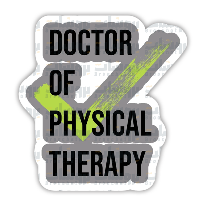 Doctor of physical therapy Sticker