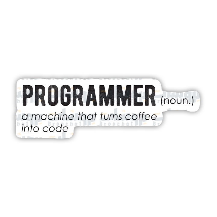 Programmer Sticker
