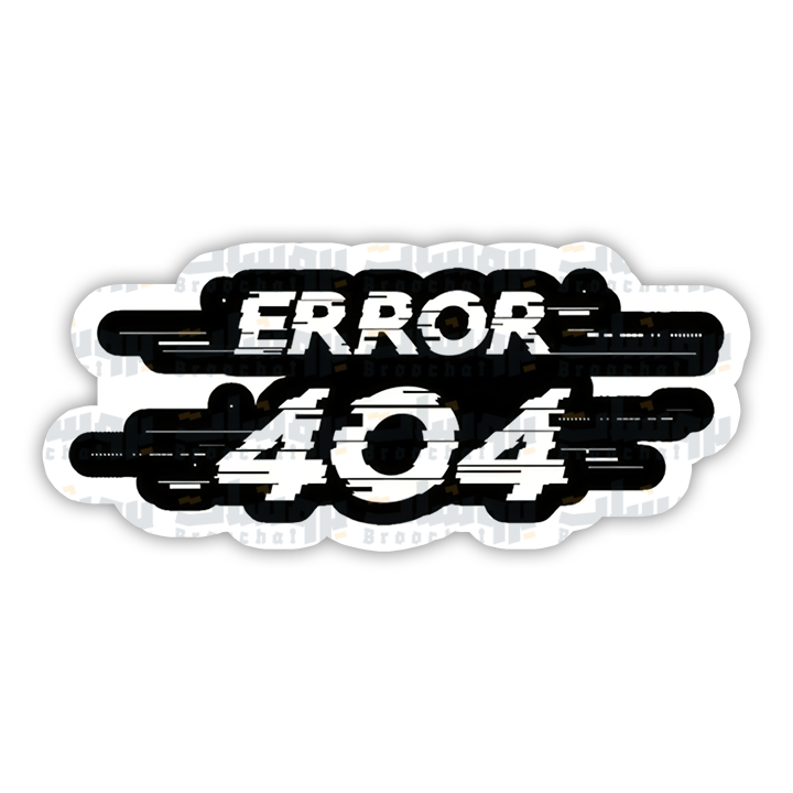 Error 404 Sticker