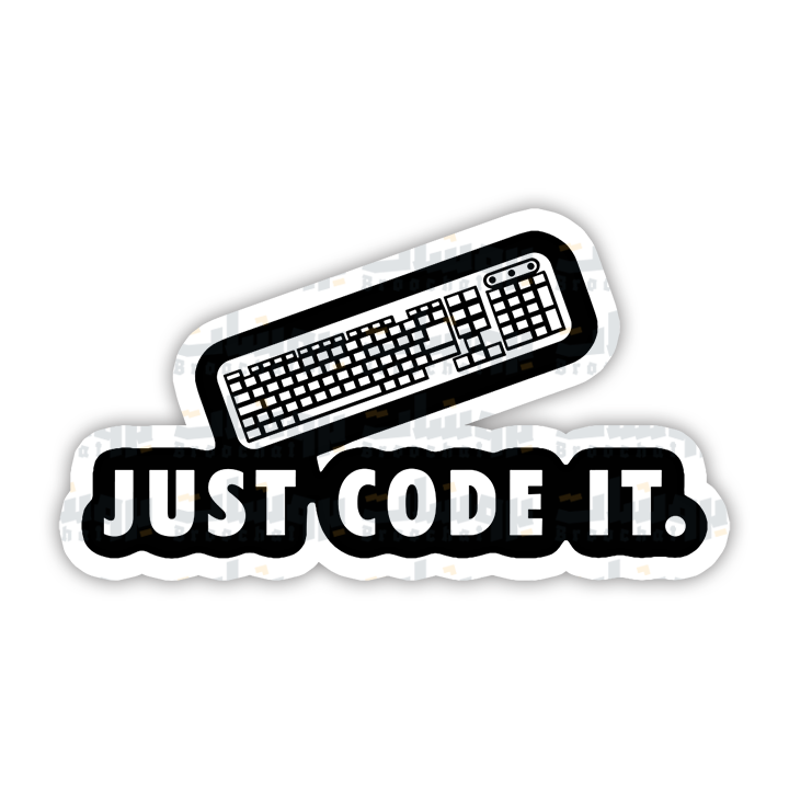just code it Sticker