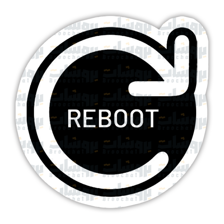 Reboot Sticker