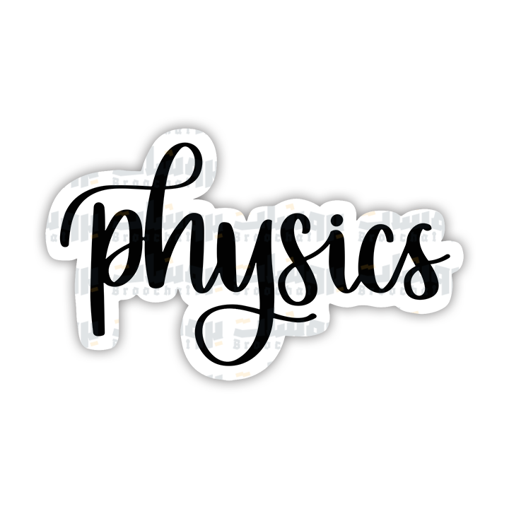Physics Sticker