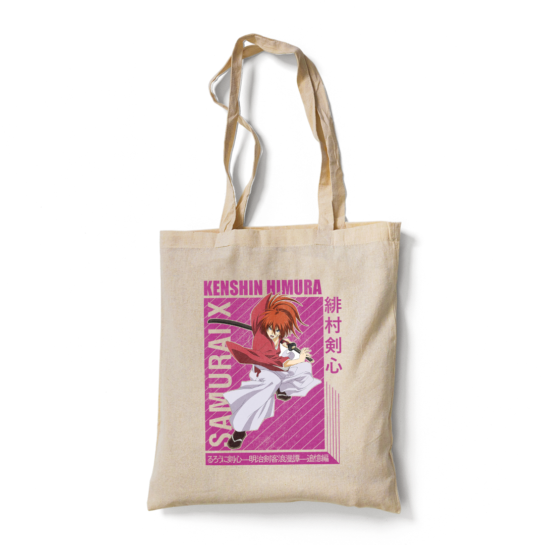 Samurai X Tote Bag