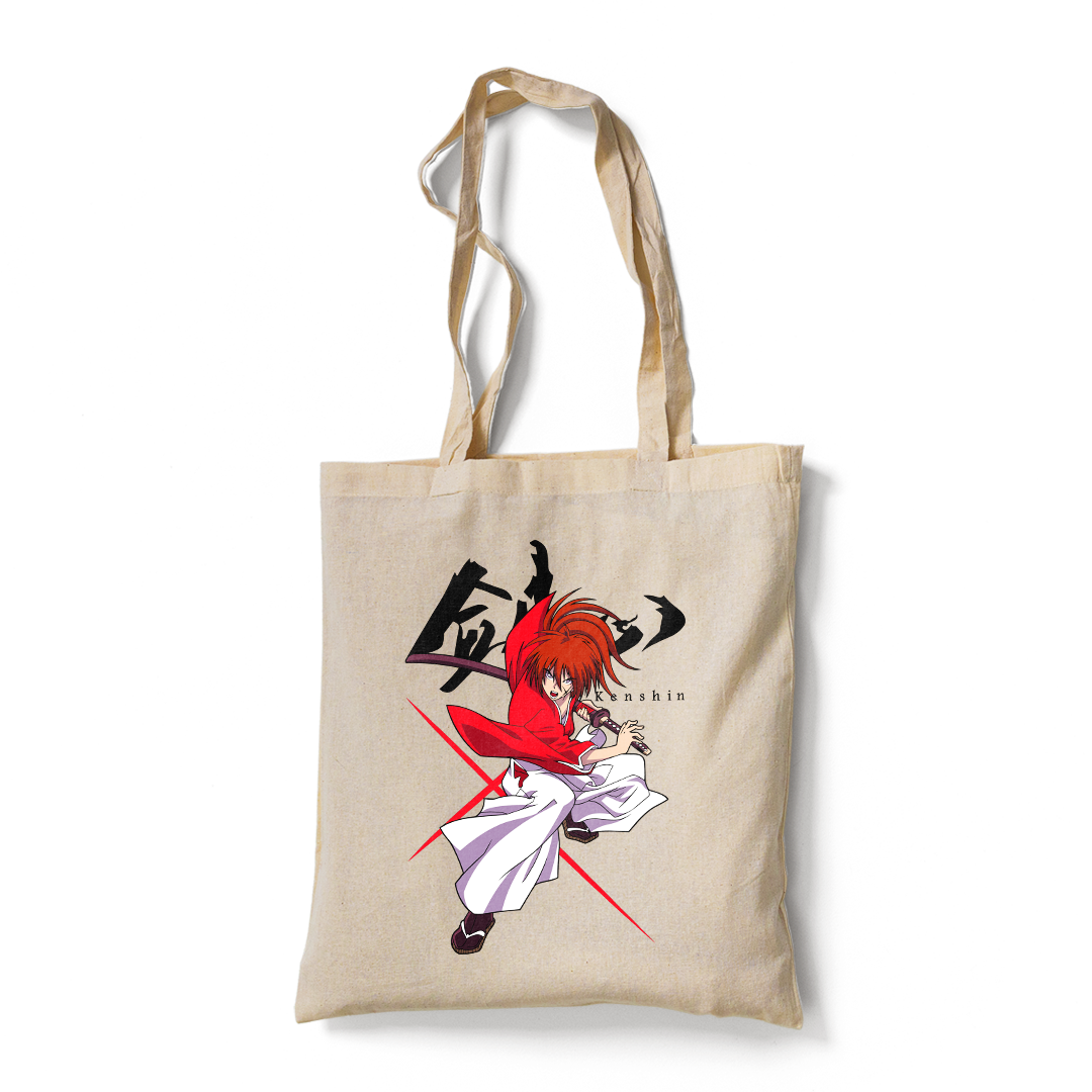 Samurai X Tote Bag