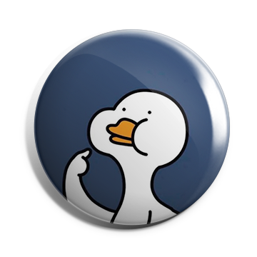 Duck Brooch