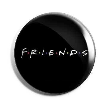 FRIENDS Brooch