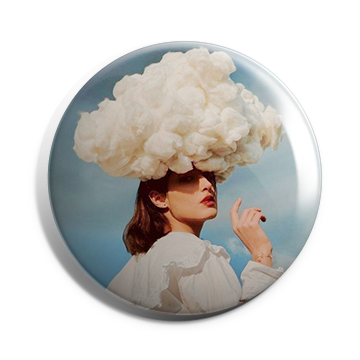 Girl with Cloud Brooch