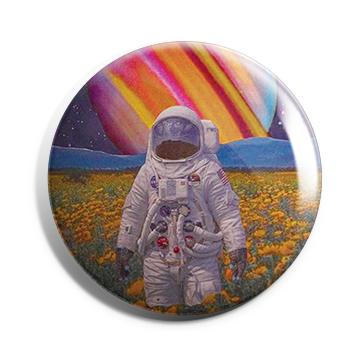Astronaut Brooch